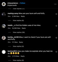 Comments on miwuscience's post